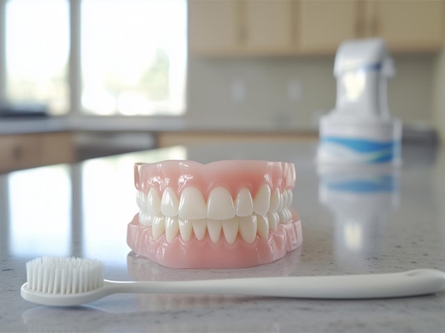 ¿Cómo se debe limpiar una prótesis dental? 